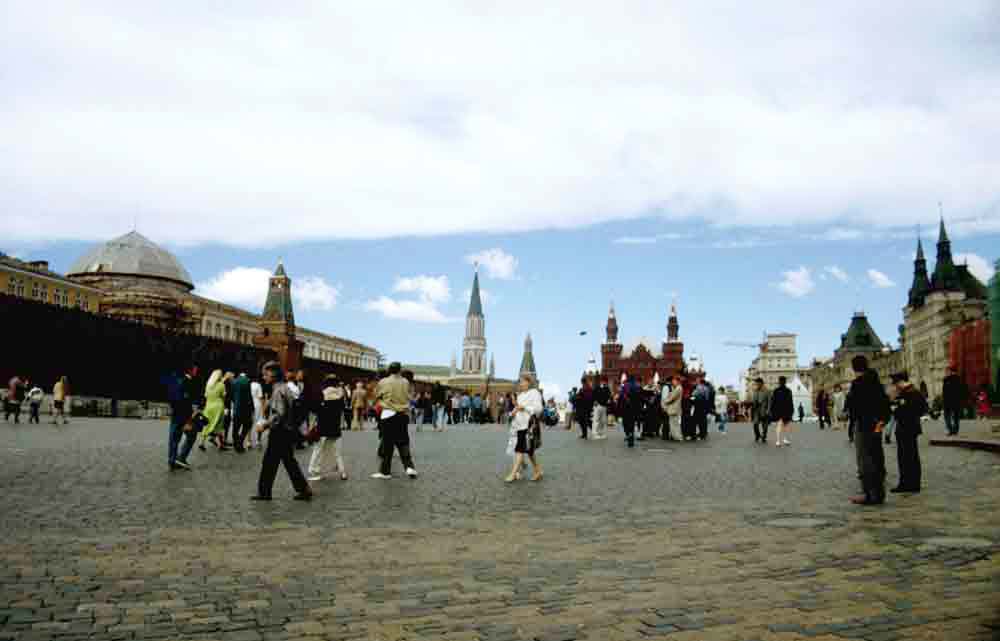 01 - Rusia - Moscu - Plaza Roja - 1995